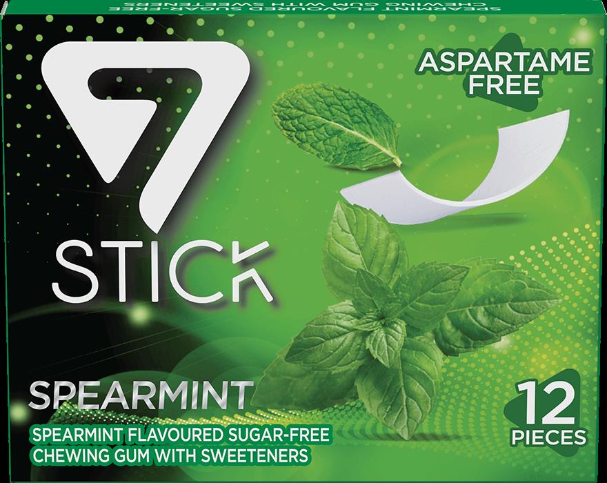 Spearmint Flavoured Chewing Gum