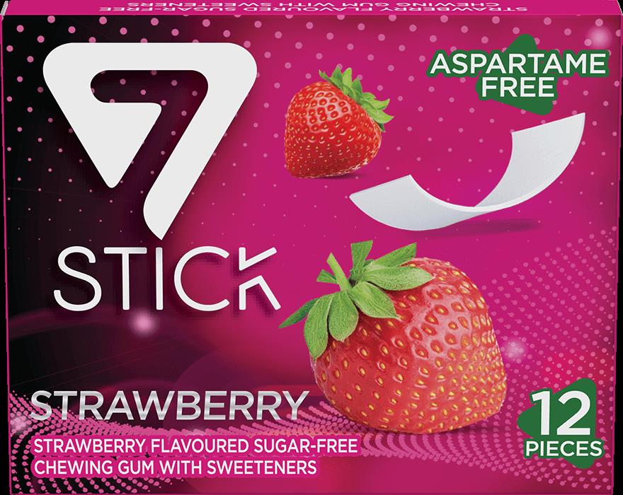 Strawberry Flavoured Chewing Gum